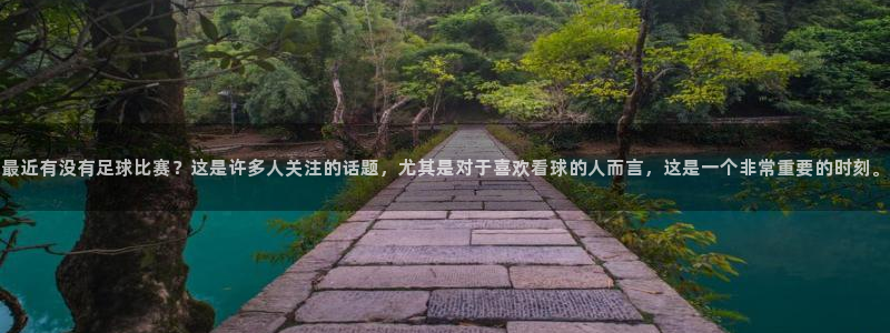 最近有没有足球比赛？这是许多人关注的话题，尤其是对于喜欢看球